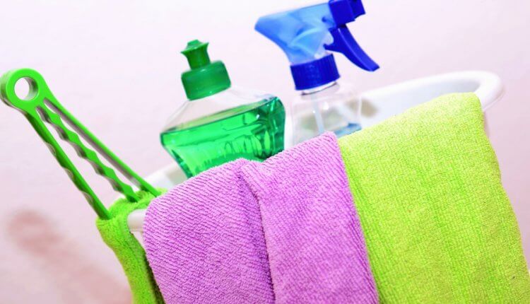 تمیز کردن سریع خانه