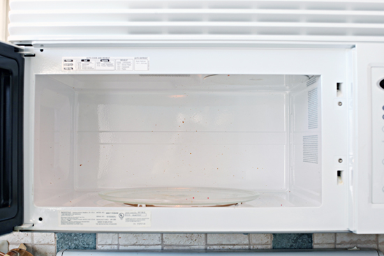مایکروویو کثیف