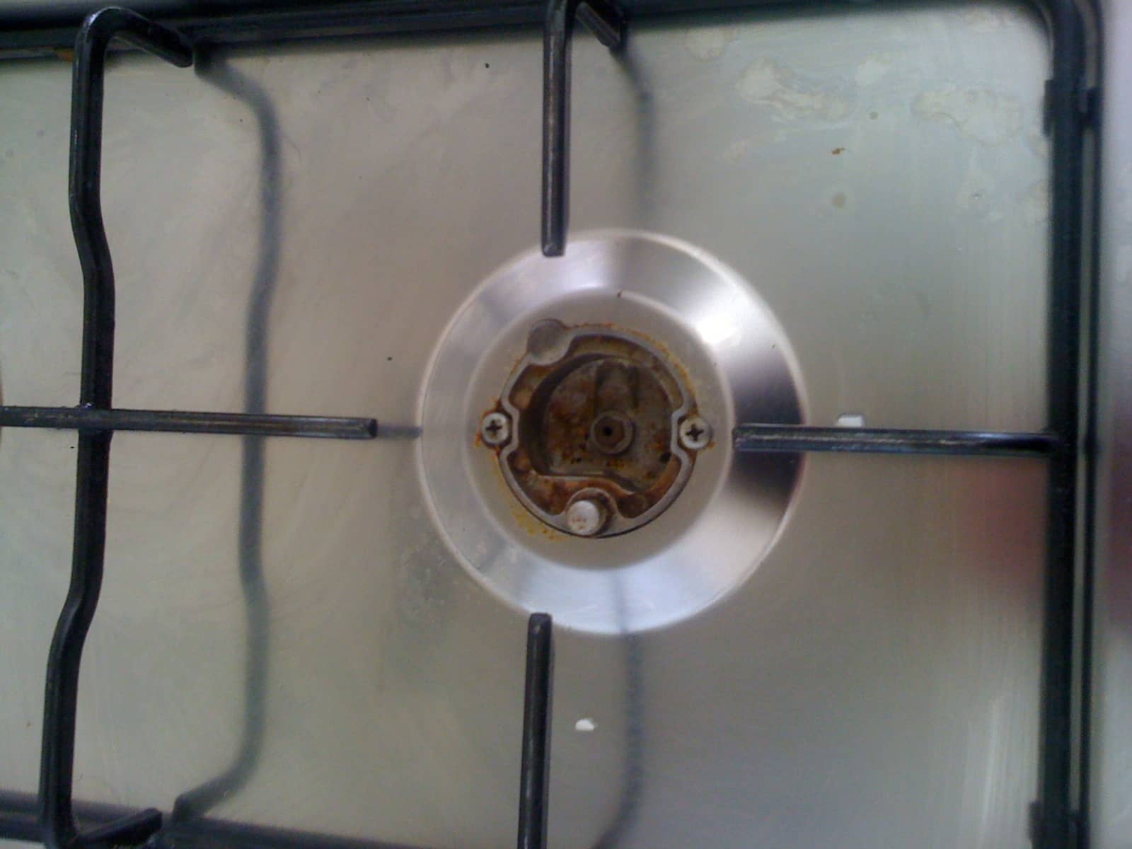 تمیز کردن شعله اجاق گاز