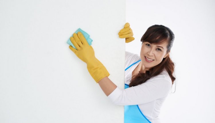 راهنمای تمیزکردن دیوار