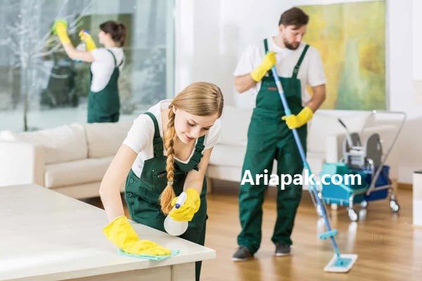 نظافت منزل در مرزداران-شرکت خدماتی در مرزداران-آریاپاک
