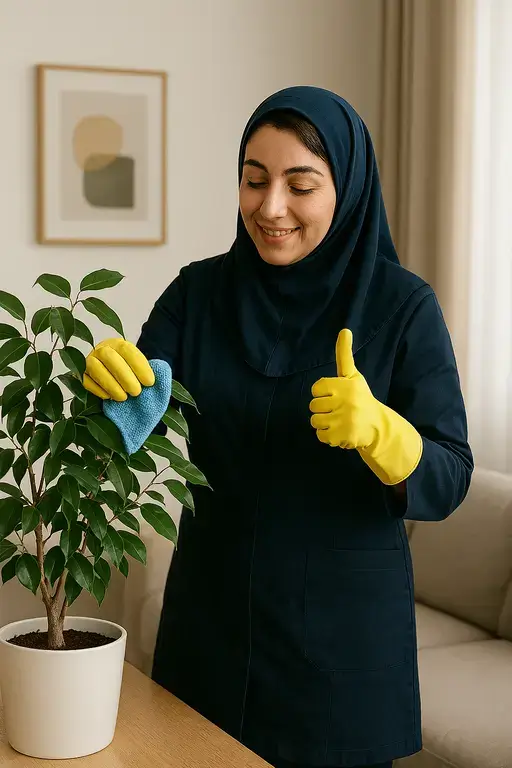 شرکت نظافتی در مهرآباد