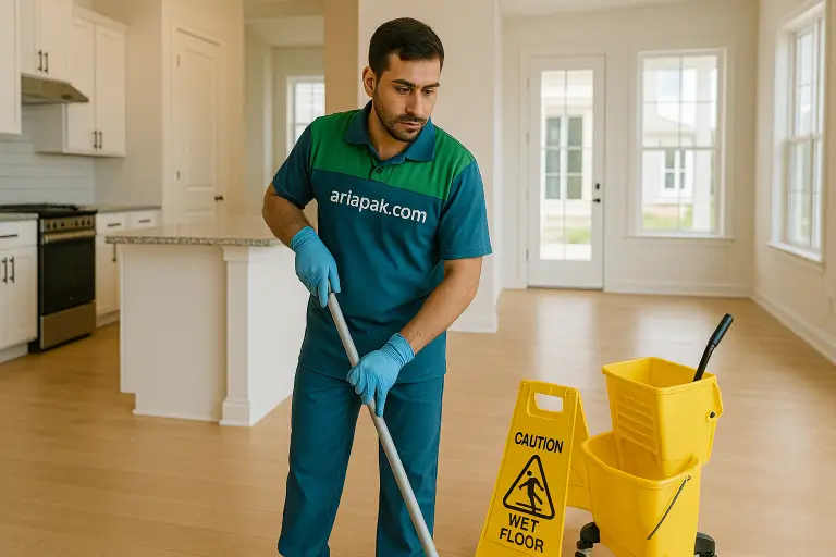 نظافت خانه نوساز