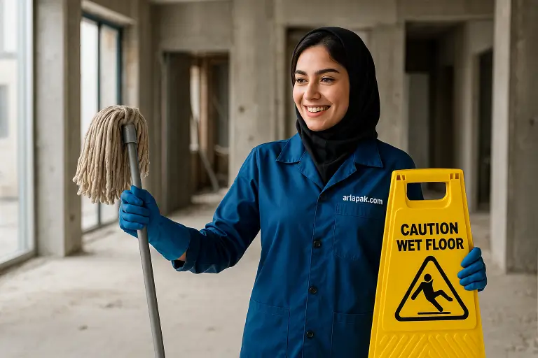 نظافت ساختمان نوساز – اعزام نظافتچی