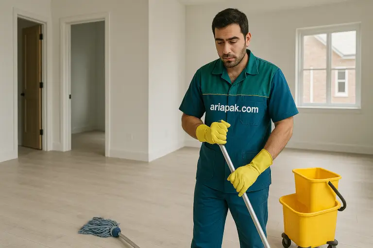 نظافت خانه نوساز