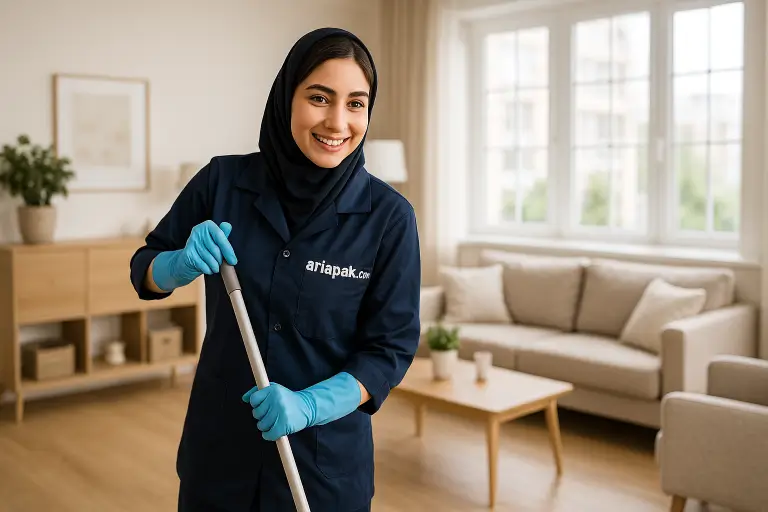 نظافت خانه نوساز