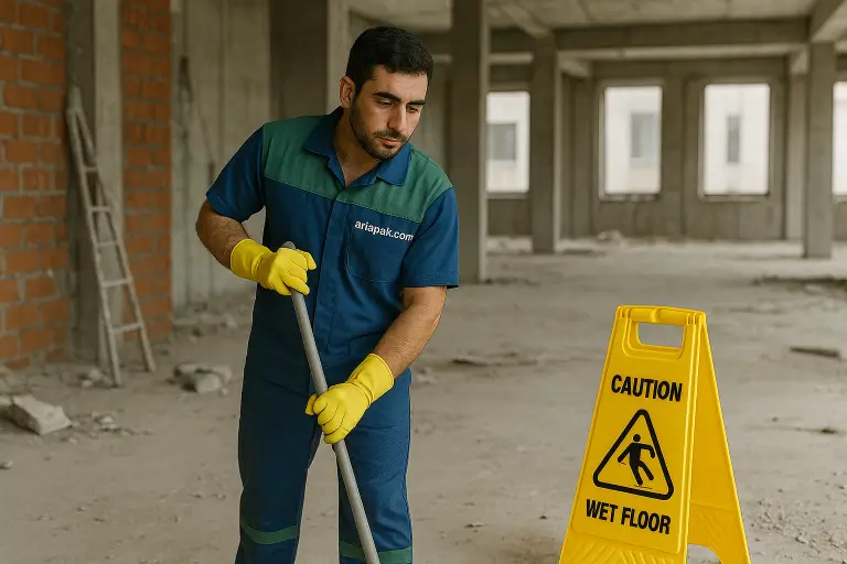 نظافت خانه نوساز