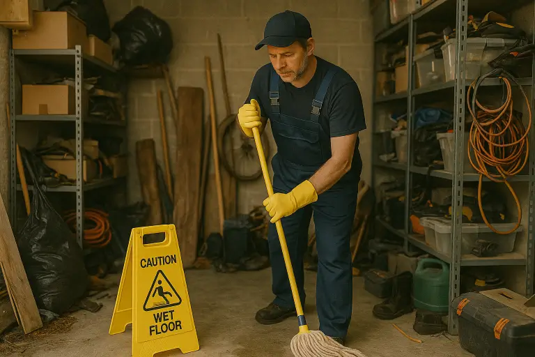 نظافت گاراژ