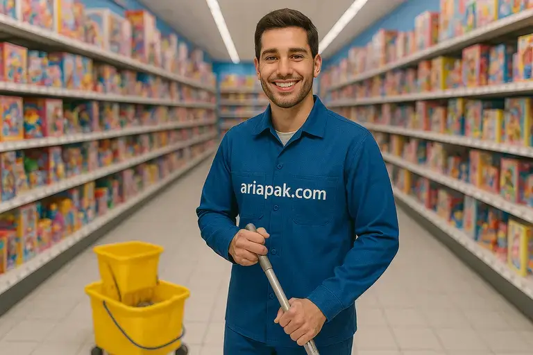 نظافت فروشگاه
