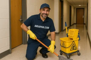 خدمات نظافت تخصصی دانشگاه و خوابگاه