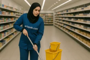 نظافت فروشگاه و مغازه – اعزام نظافتچی فروشگاه