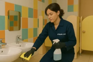 نظافت مهدکودک و کودکستان – اعزام نظافتچی متعهد و باتجربه