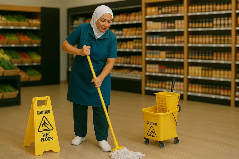 نظافت مرکز خرید