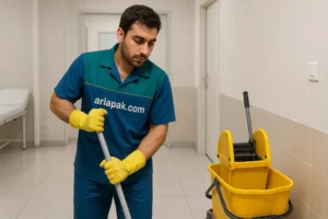 نظافت مطب و کلینیک ها – اعزام نظافتچی حرفه ای
