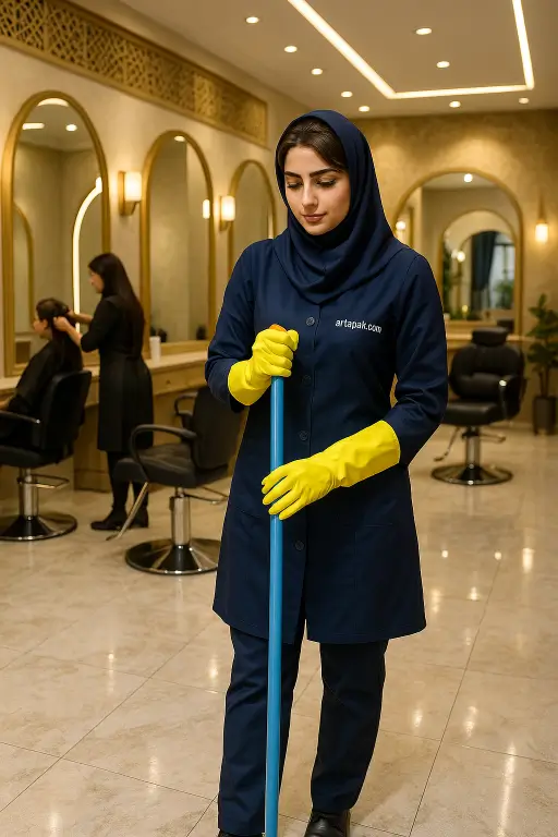رزرو نظافتچی برای آرایشگاه